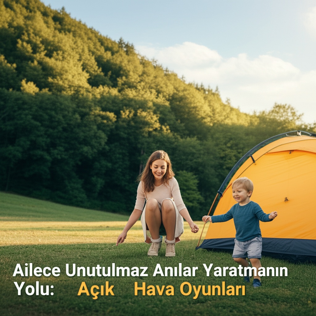 Ailece Unutulmaz Anılar Yaratmanın Yolu: Açık Hava Oyunları