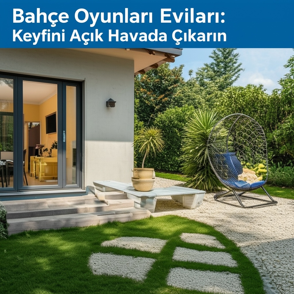 Bahçe Oyunları: Evinizin Keyfini Açık Havada Çıkarın