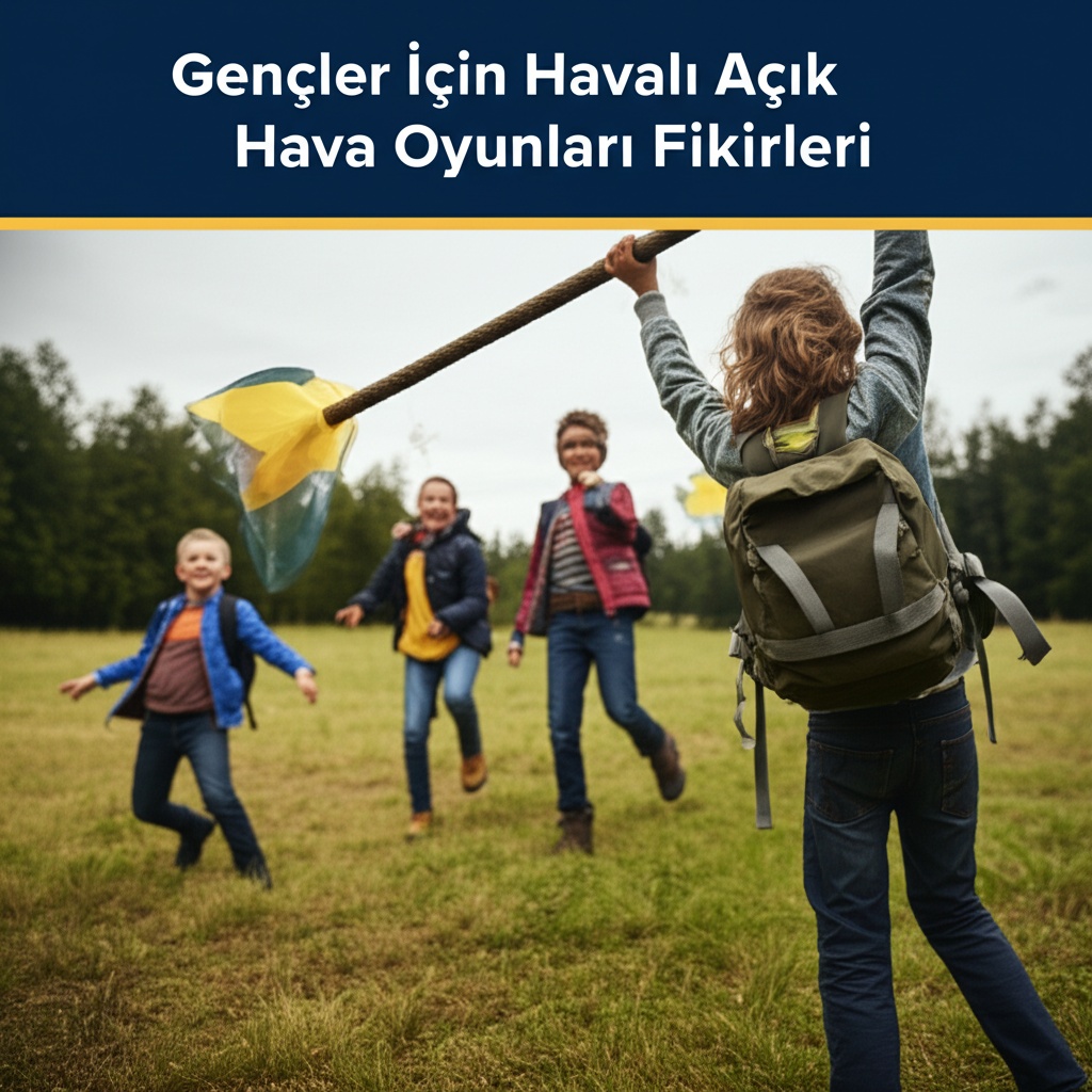 Gençler İçin Havalı Açık Hava Oyunları Fikirleri