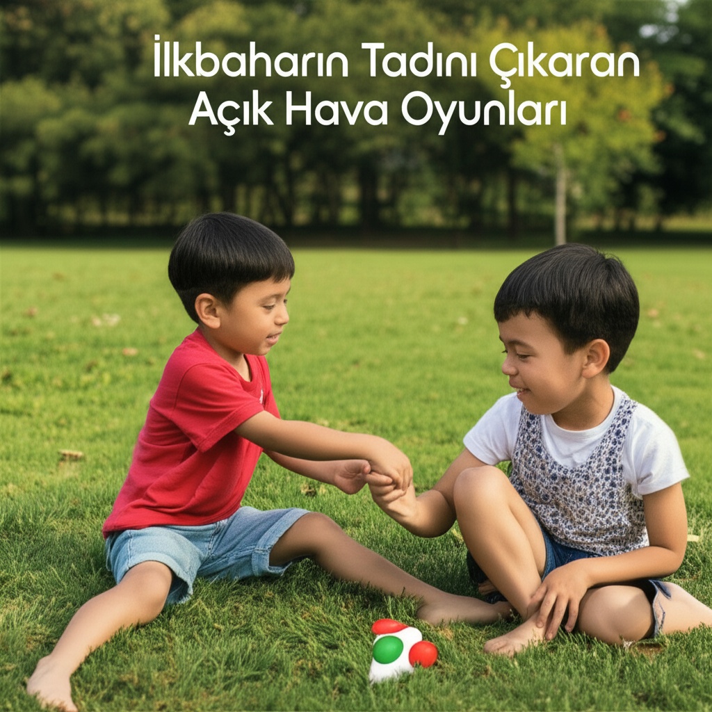 İlkbaharın Tadını Çıkaran Açık Hava Oyunları