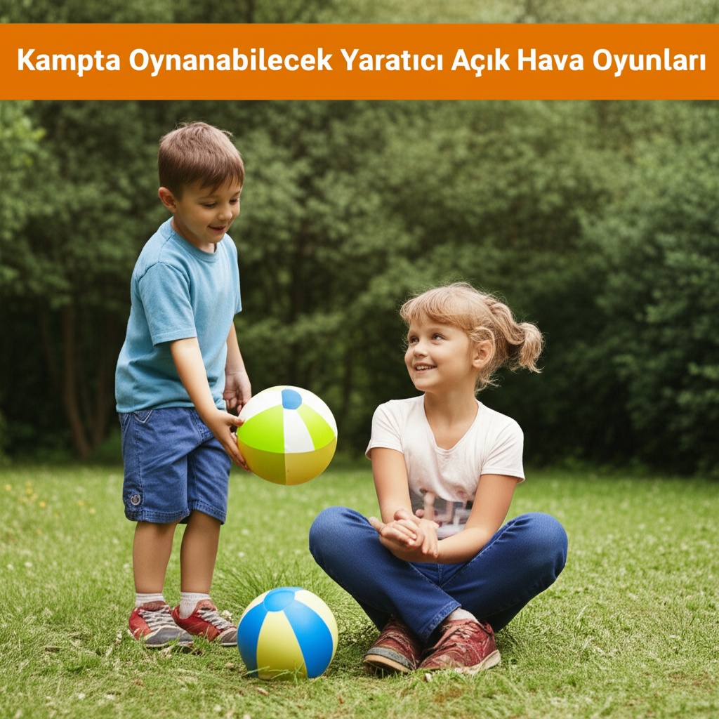 Kampta Oynanabilecek Yaratıcı Açık Hava Oyunları