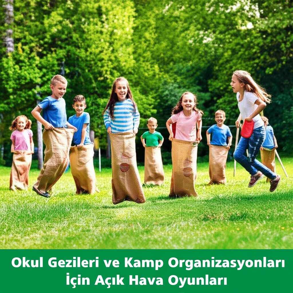 Okul Gezileri ve Kamp Organizasyonları İçin Açık Hava Oyunları