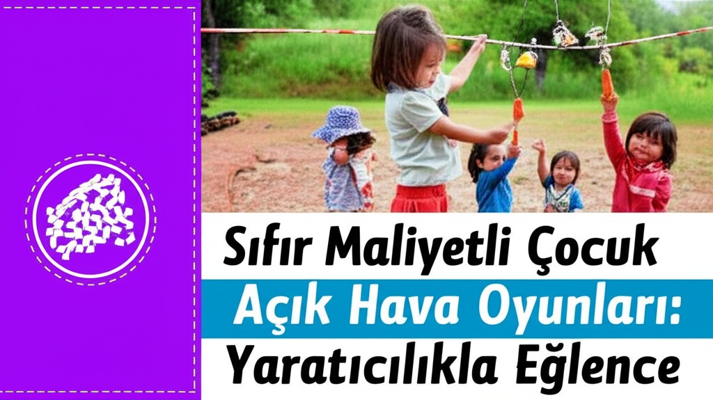 Sıfır Maliyetli Çocuk Açık Hava Oyunları: Yaratıcılıkla Eğlence
