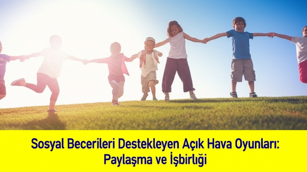 Sosyal Becerileri Destekleyen Açık Hava Oyunları: Paylaşma ve İşbirliği