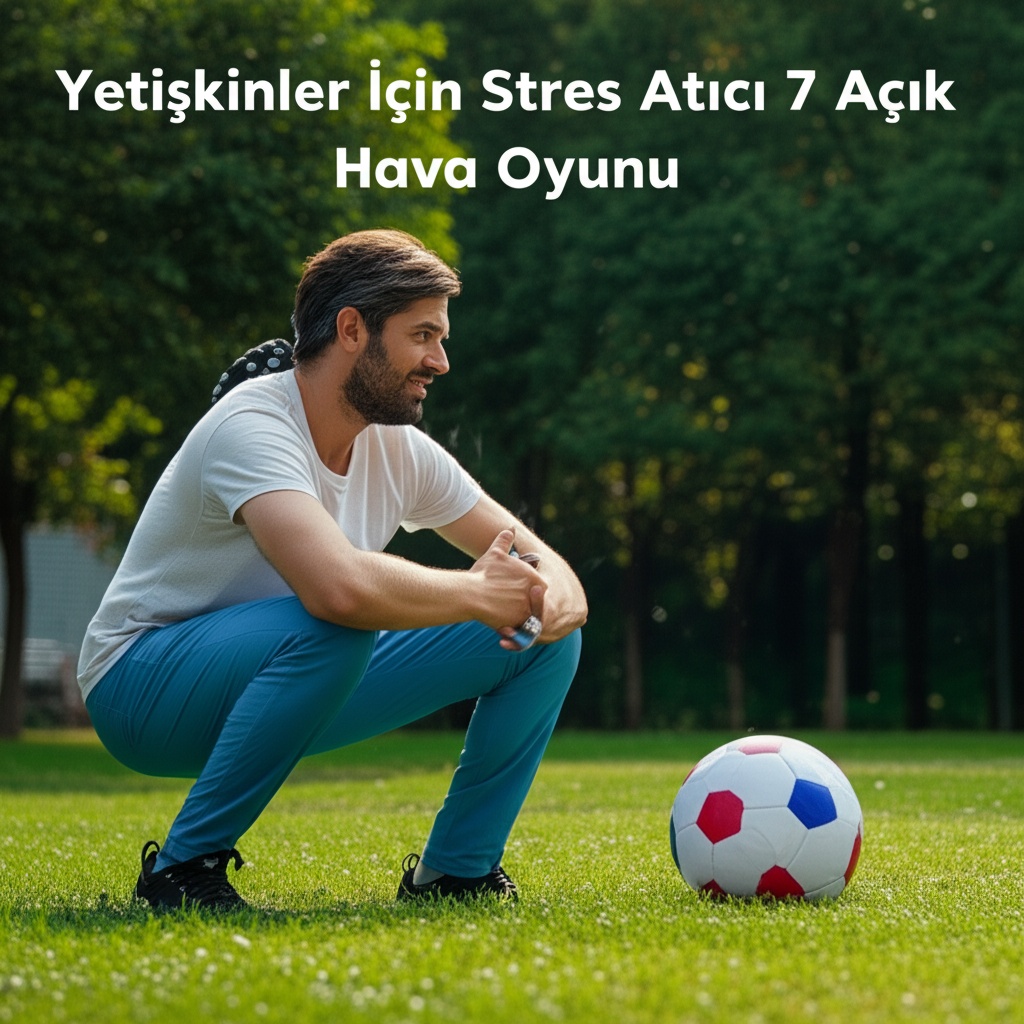Yetişkinler İçin Stres Atıcı 7 Açık Hava Oyunu